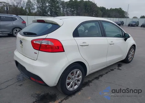 2014 Kia Rio Lx from USA, damaged, VIN KNADM5A35E6413643